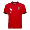 Original Trikotsatz Portugal Ronaldo 7 Heimtrikot EURO 2024 Für Kinder